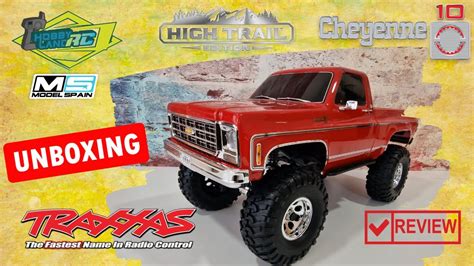 😲🔴traxxas Trx4 Chevrolet K10 Cheyenne🔴😲 High Trail Edition Unboxing