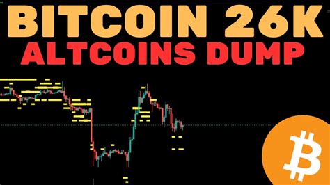 Bitcoin Luta Para Manter K Altcoins Dump An Lise T Cnica