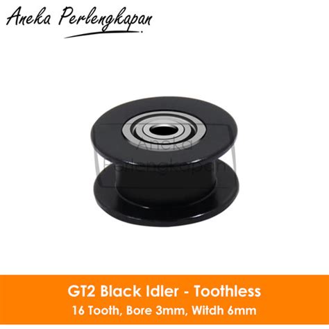 Jual Black Timing Belt Idler Pulley Gt W D B T Toothless Kota