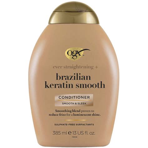 OGX Brazilian Keratin Smooth Conditioner 385 Ml Nordicfeel