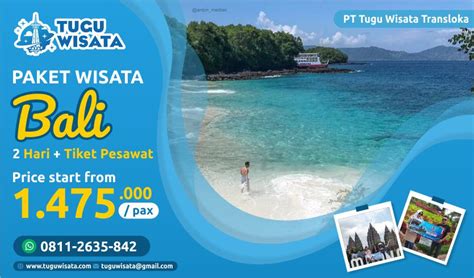 Paket Wisata Bali Tiket Pesawat Homecare