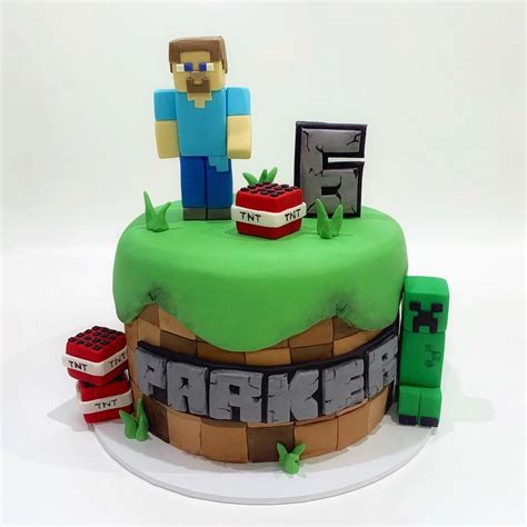 Minecraft Theme Cakes Customized Cakes In Hyderabad