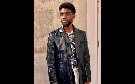 Chadwick Boseman Chadwick Boseman Ator Do Filme Pantera Negra Morre