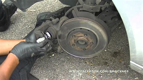 How To Change Brake Pads Rotors On A VW Polo YouTube