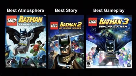 Every Lego Batman game is special for something : r/BatmanArkham