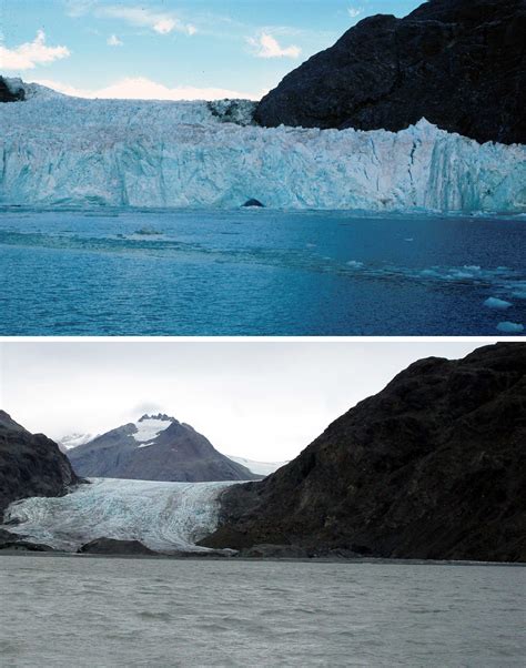 Le recul des glaciers en Alaska photographié au cours du siècle dernier