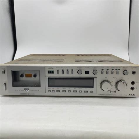 Yahoo Akai Stereo Cassette Deck Model Gx F