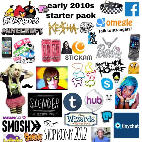 Early 2010s Starter Pack R Starterpacks Starter Packs 2010s