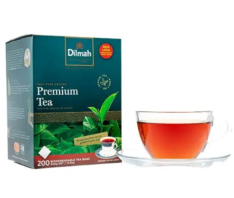 Dilmah Pure Ceylon Earl Grey Tea Bags Ceylon Tea Brew