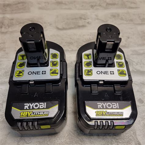 RYOBI PBP007 18V One+ Lithium Battery 6Ah, 2 Pack