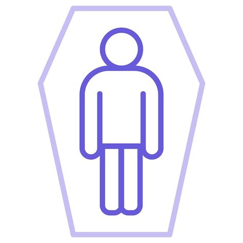 Premium Vector People Coffin Vector Illustration