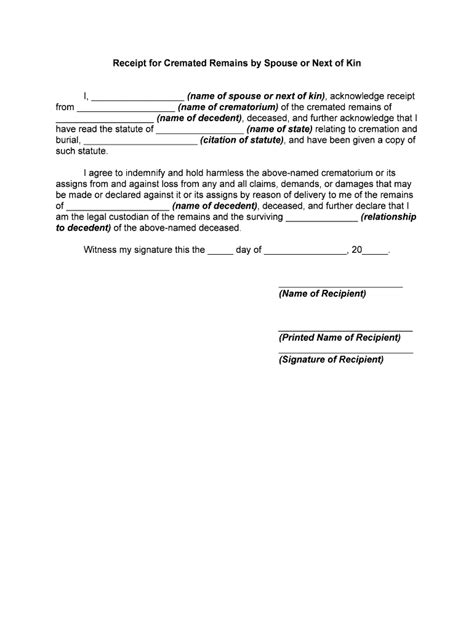 Cremation Authorization Form Baird Funeral Homes Fill Out And Sign