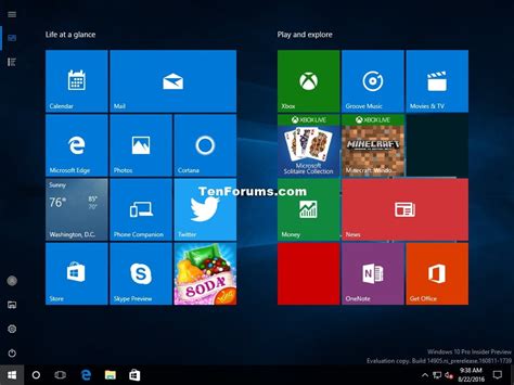 Turn On or Off Full Screen Start Menu in Windows 10 | Tutorials