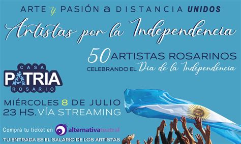 MÁS DE 50 ARTISTAS DE LA CIUDAD CONVOCADOS POR CASA PATRIA ROSARIO