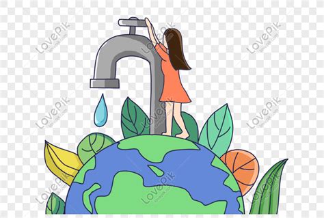 Water Conservation Is In The Spot Earth Inthespot Save Water Png