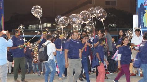 Hcg Cancer Centre Bangalore The Glow Walk Night Walkathon Promotes