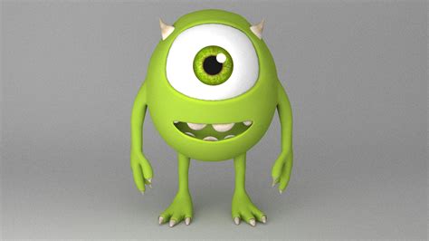 Mike Wazowski Anatomy