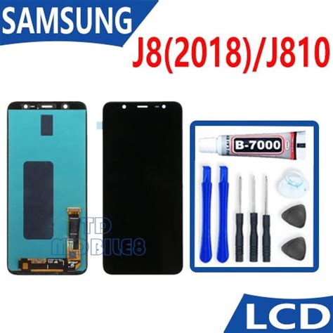 หน้าจอ Lcd Display จอ ทัช Samsung Galaxy J8j810j82018 อะไหล่มือถือ จอพร้อมทัชสกรีน ซัมซุง