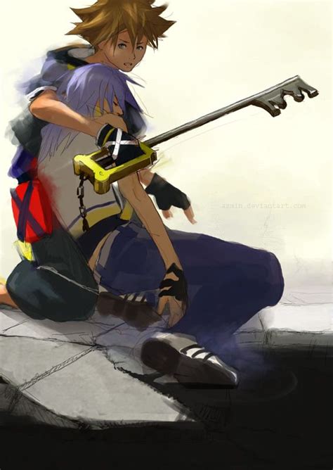 Kh Sora Riku By Azmin On Deviantart Kingdom Hearts Kingdom Hearts