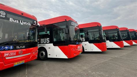 Transjakarta Tambah Unit Armada Bus Listrik Dari Operator Eksisting