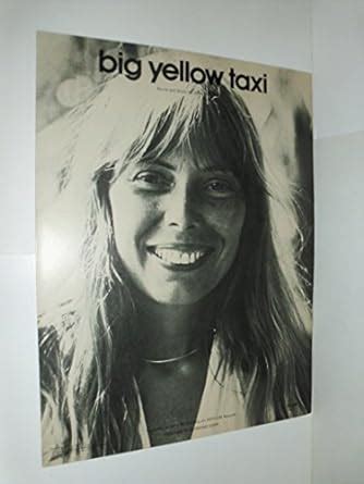 Big Yellow Taxi Sheet Music Siquomb Music Warner Bros