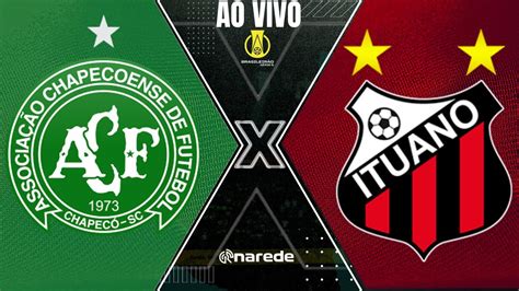 CHAPECOENSE X ITUANO AO VIVO SÉRIE B 2023 AO VIVO YouTube