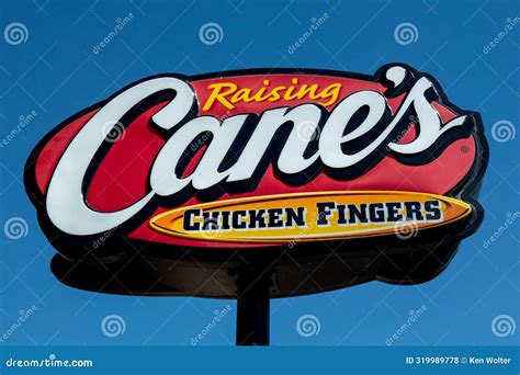 Raising Cane S Chicken Fingers Restaurant Exterior and Trademark Logo ...