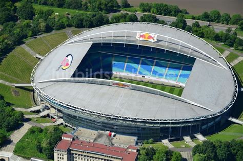 Luftbild Leipzig Gel Nde Des Stadion Red Bull Arena Vormals