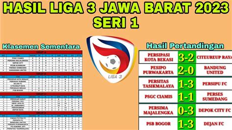 Hasil Liga Jawa Barat Seri Musim Psgc Ciamis Vs Perses