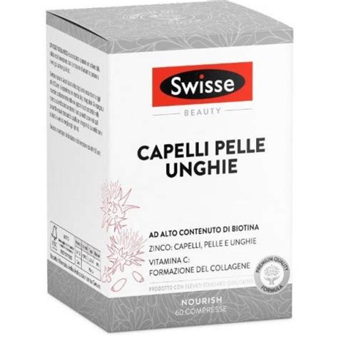 Swisse Capelli Pelle Unghie Compresse Integratore Per La Bellezza