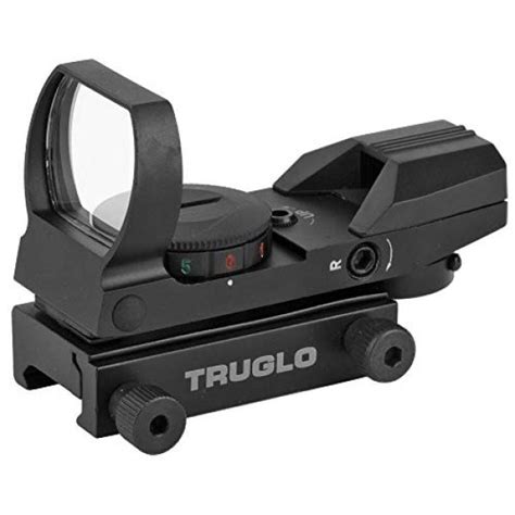 Truglo Dual Color Multi Reticle Open Red Dot Sight Tg8360b High Speed Bbs