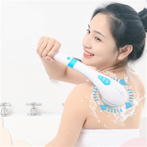 2023 Summer Savings Clearance WJSXC Electric Body Brush With 5