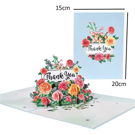 Tarjeta De Agradecimiento Emergente 3d Tarjetas De Felicitación Para El Día De Acción De