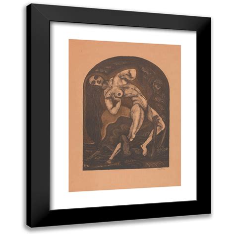 Henk Schilling X Black Modern Framed Museum Art Print Titled