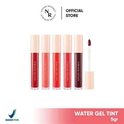 Jual Nature Republic By Flower Water Gel Tint Shopee Indonesia