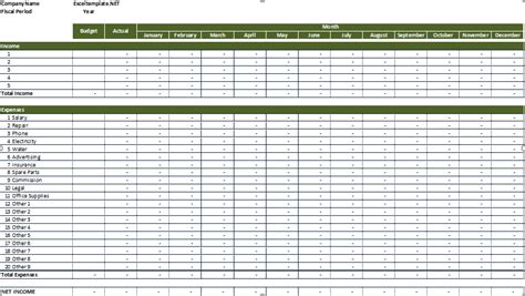 Save The Worksheet As A Custom Template Named Rentalstemplat