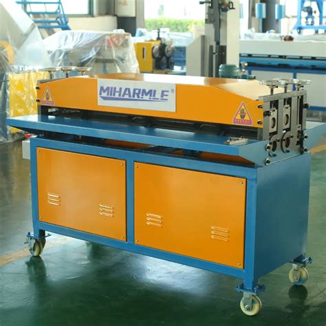 M M Five Lines Seven Lines Galvanized Sheet Duct Beading Machine