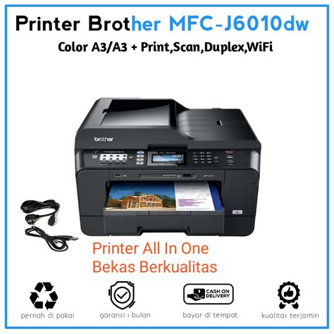 Printer Brother MFC J6910dw Print Scan Copy Duplex WiFi Color Lazada