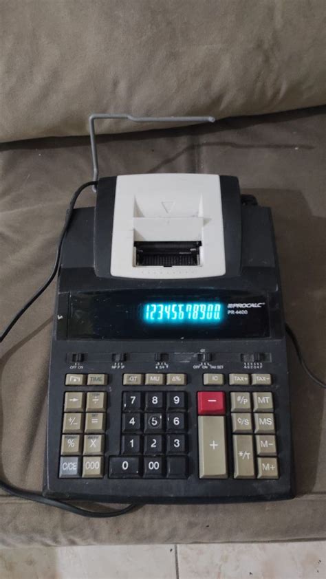 Calculadora Mesa Procal Pr Funcionando Telefone Fixo Usado