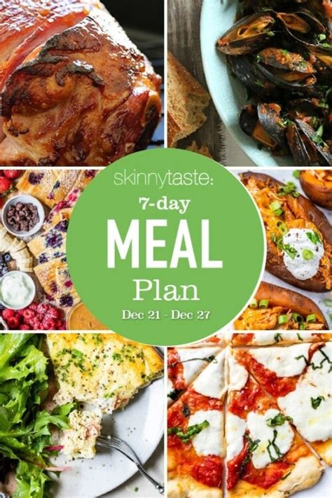 7 Day Healthy Meal Plan Dec 21 27 Natures Gateway