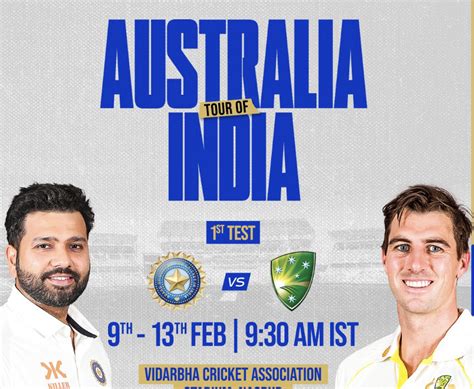 India Vs Australia 1st Test Match Details Predictions Lineup Weather