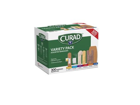 Medline Curad Fabric Adhesive Bandages Natural 100 Ct