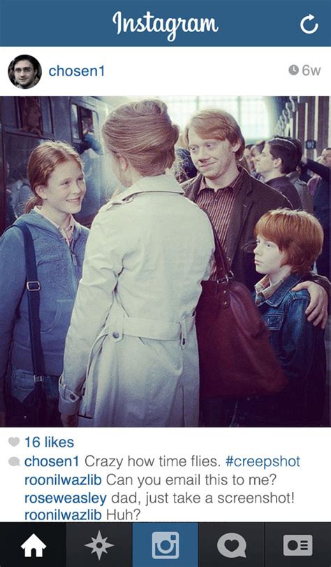 If Harry Potter Had Instagram Incredible Things