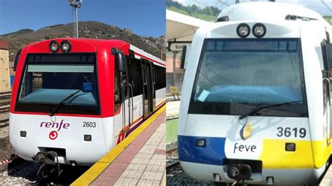 Renfe elimina el rastro de la imagen de Feve en los trenes de vía ...