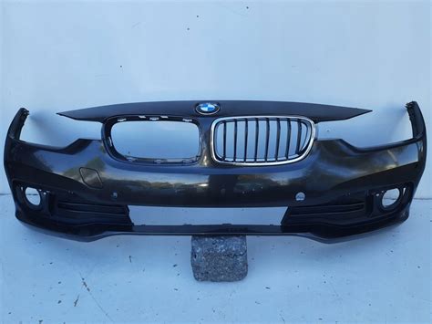 BMW 3 F30 F31 LIFT ZDERZAK PRZEDNI ATRAPA KRATKA 10733947865