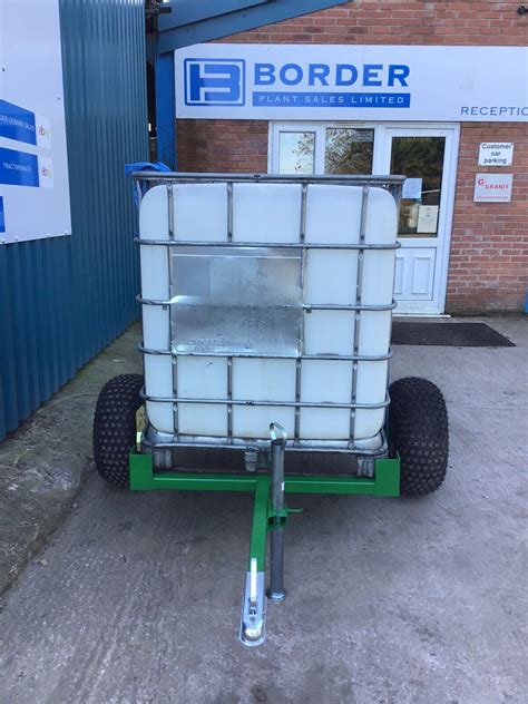 IBC WATER TANK TRAILER ATV TOWABLE 595 Vat EBay