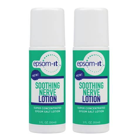 Epsom Salt Lotion Rollerball 2 Pk Epsom It