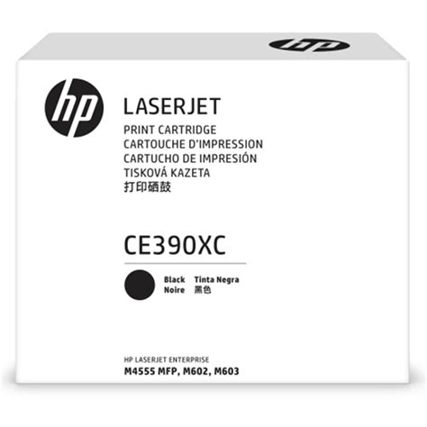 Genuine HP 90X CE390XC Black Contract Toner Cartridge 24 000 Prints