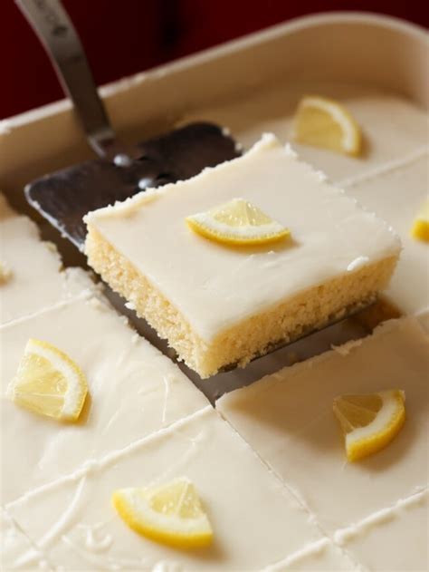 Lemon Sheet Cake Cookies And Cups