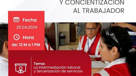 Sunafil Brinda Charla De Orientaci N A Trabajadores Noticias